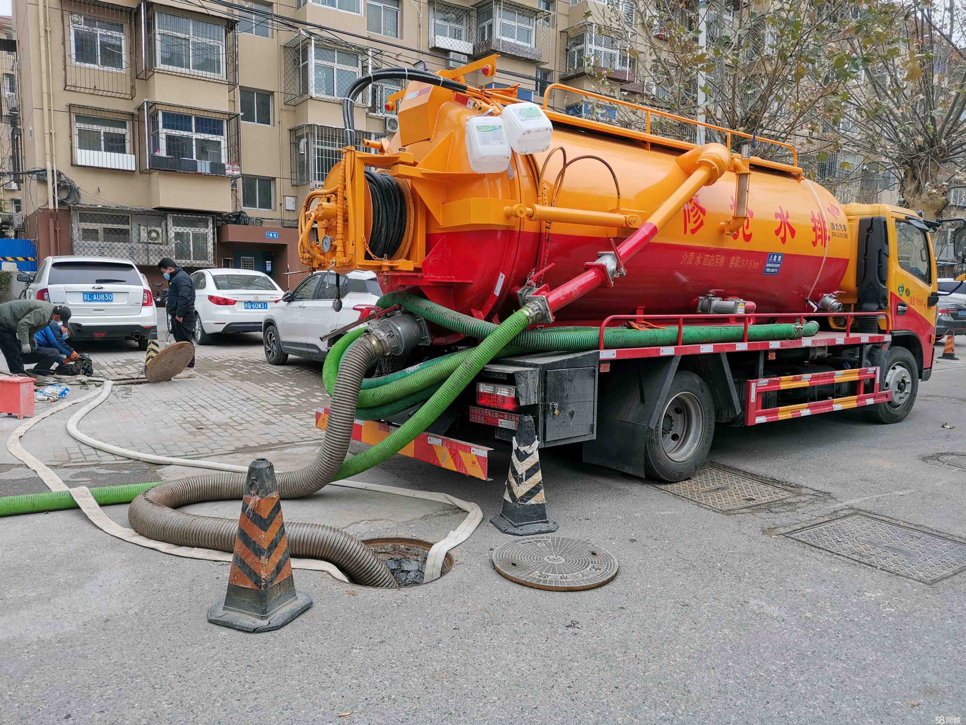 贺兰抽粪吸污
